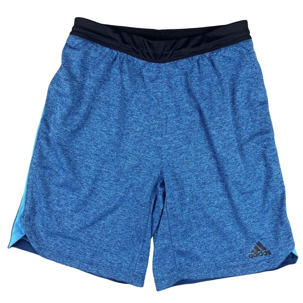 Adidas Mens Blue Athletic Shorts Size S Polyester Lightweight